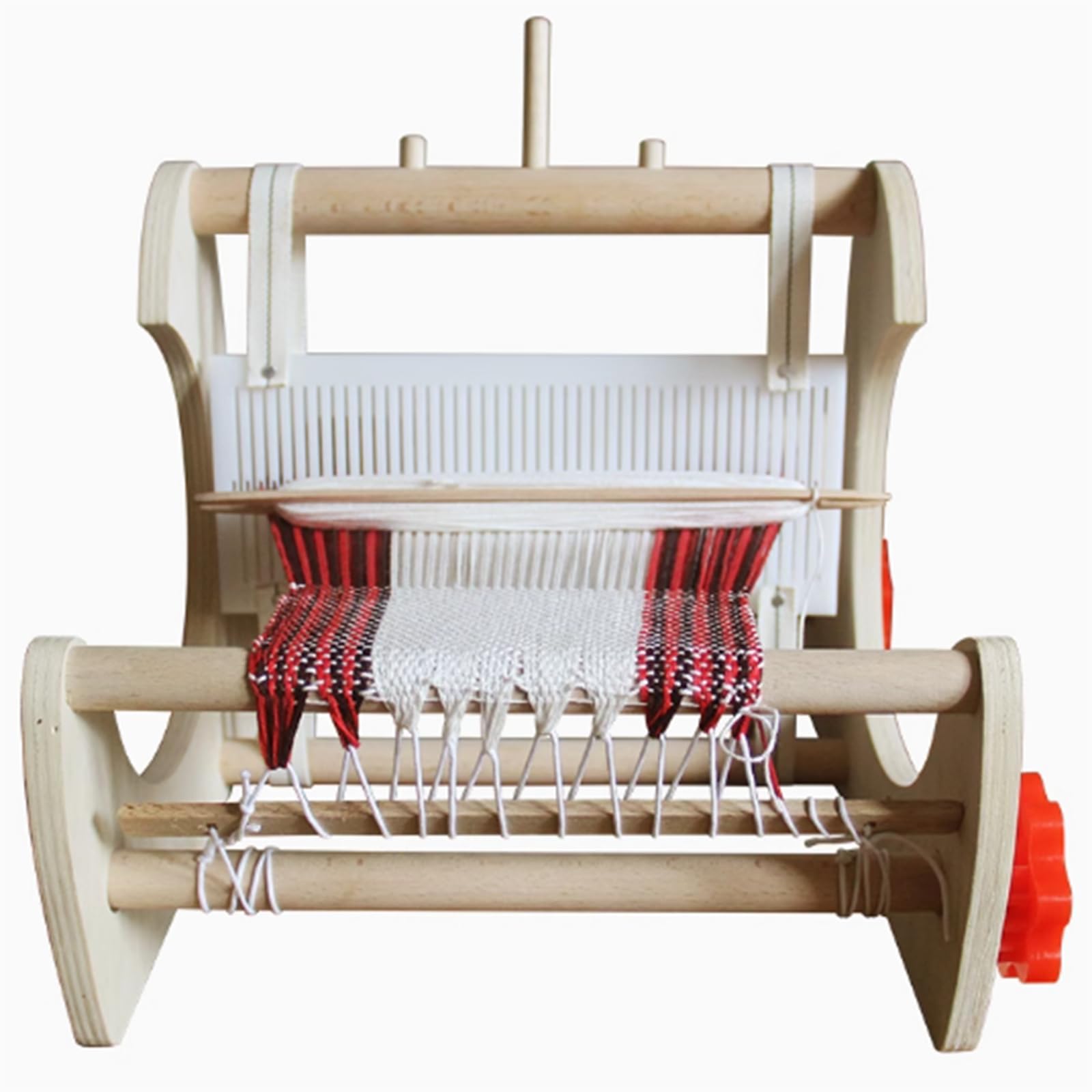 COYEUX Telaio per Tessitura Manuale da Tavolo, Telaio in Legno, Sciarpe lavorate a Maglia, sottobicchieri, tovaglie individuali, per Principianti, Amanti dell'artigianato