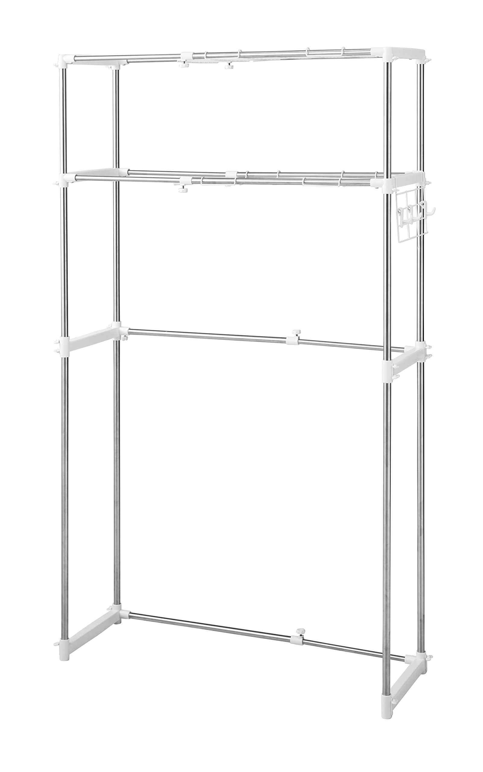 Amazon｜パール金属 収納 ランドリーラック 洗濯機ラック 2段 棚