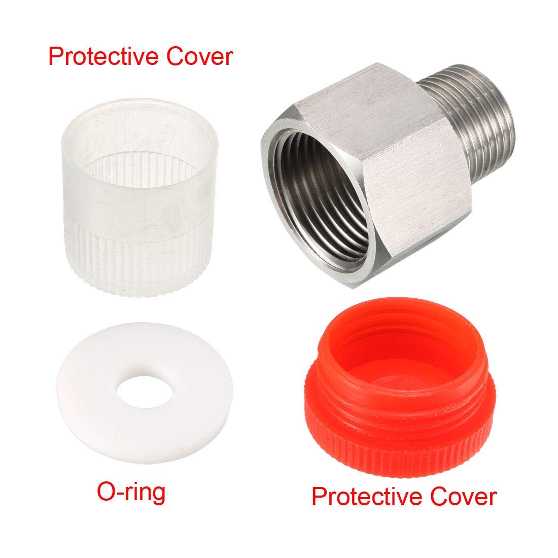 Reduzierstück Reduzierstück 3/8 Zoll Schlauch männlich x M20 mit O  