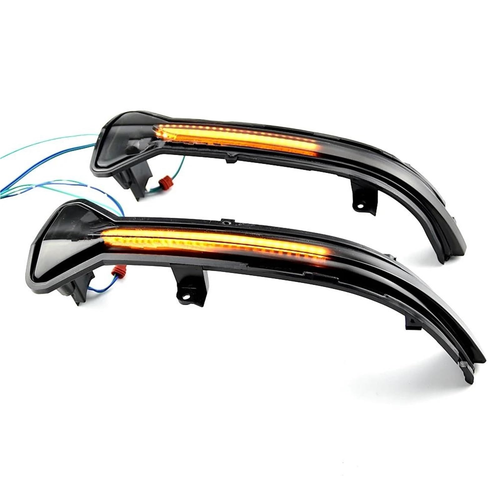 Intermitentes dinámicos espejo retrovisor BMW G20 G30 F90 G11 G32 G14 luz LED secuencial amarilla 6