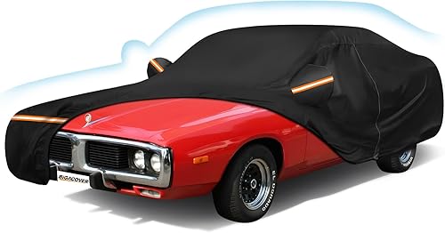 Miniatura 13 de Funda de automóvil sedán de 2 puertas para Volkswagen Beetle Bug 1960-1980, impermeable, resistente, protección para todo tipo de clima