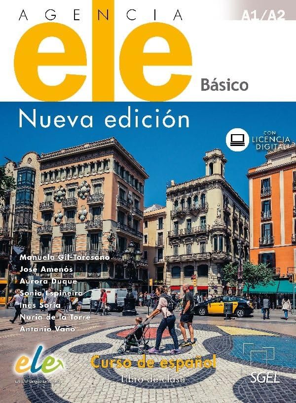 Agencia ELE Básico libro de clase. Nueva edición: Curso de espanol : Libro de clase (SIN COLECCION)