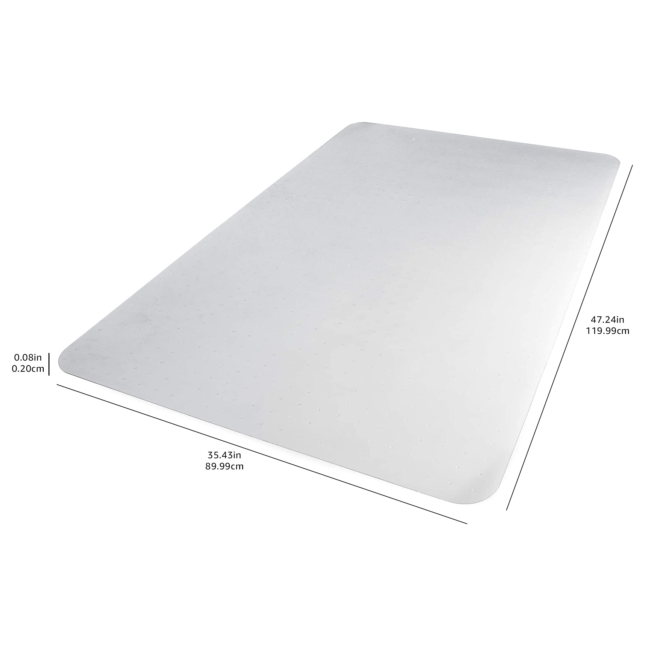 Amazon Basics Polycarbonate Office Chair Mat for Low to Medium Pile