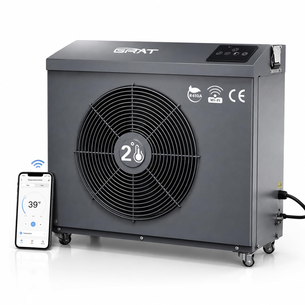 Photo 1 of GRAT 1.5HP Chiller for Cold Plunge Tub, Cools to 36°F