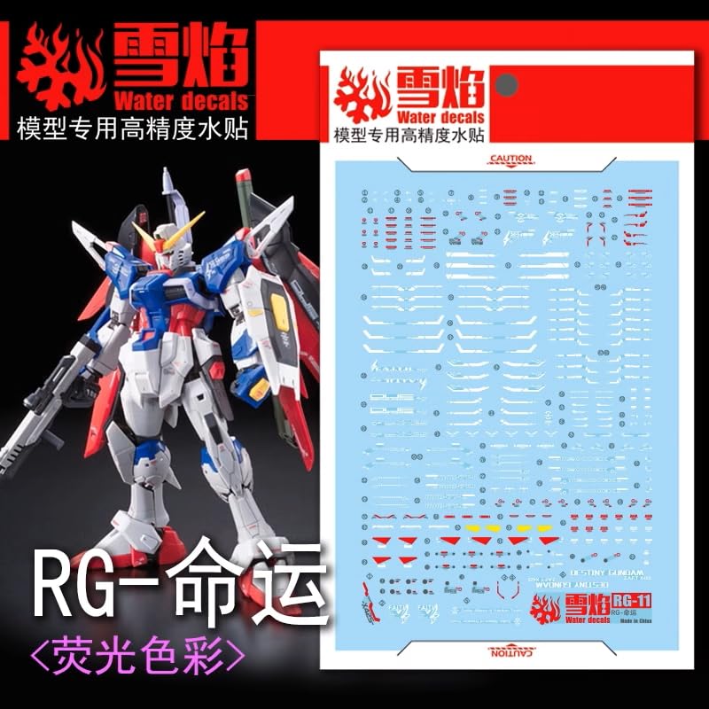 Amazon | 〔1/144スケール RG/HG〕デスティニー 用水転写式デカール