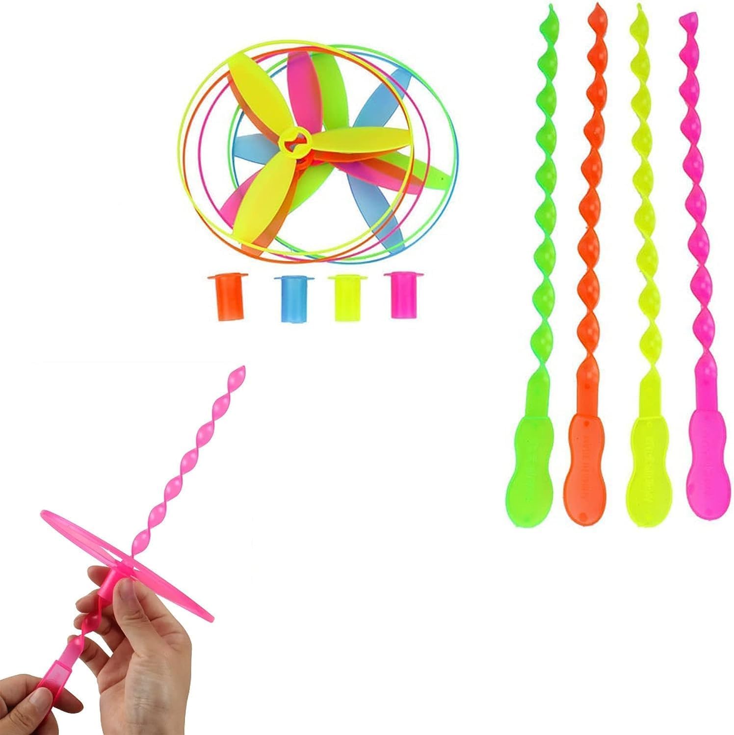 100Pcs Party Favors Toys for Kids 4-8 8-12 3-5, Treasure Chest Box Toys Classroom Carnival Prizes Small Bulk Prank Toys Pack Pinata Stuffers Birthday Gifts Goodie Goody Candy Bags Fillers 4
