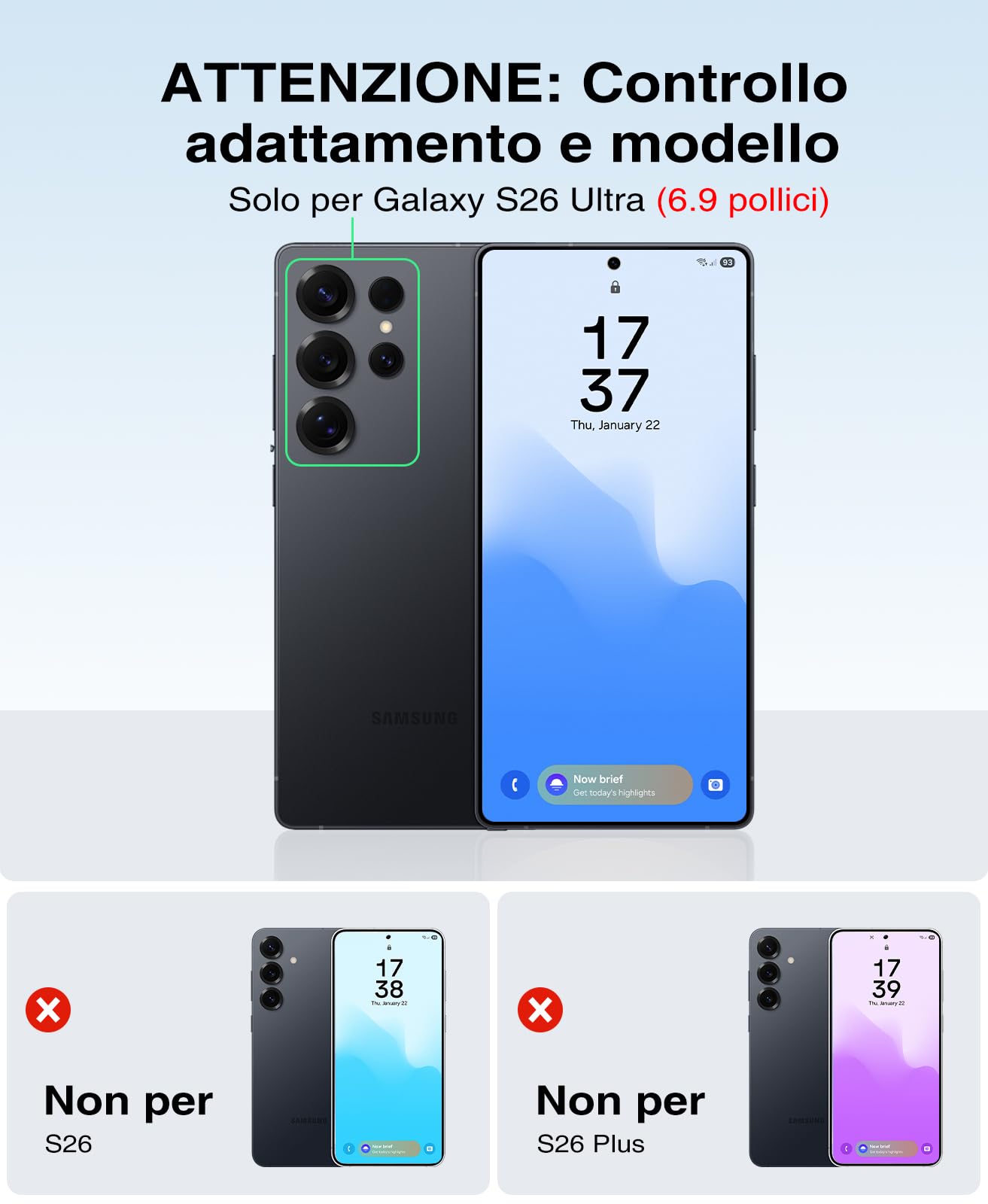 Beeasy Cover per Samsung S26 Ultra Impermeabile IP68, 360 Militare Antiurto Indistruttibile Resistente Doppia Rugged Protezione Custodia, Ermetica Antipolvere Subacquea Waterproof Case, 6,9", Nero