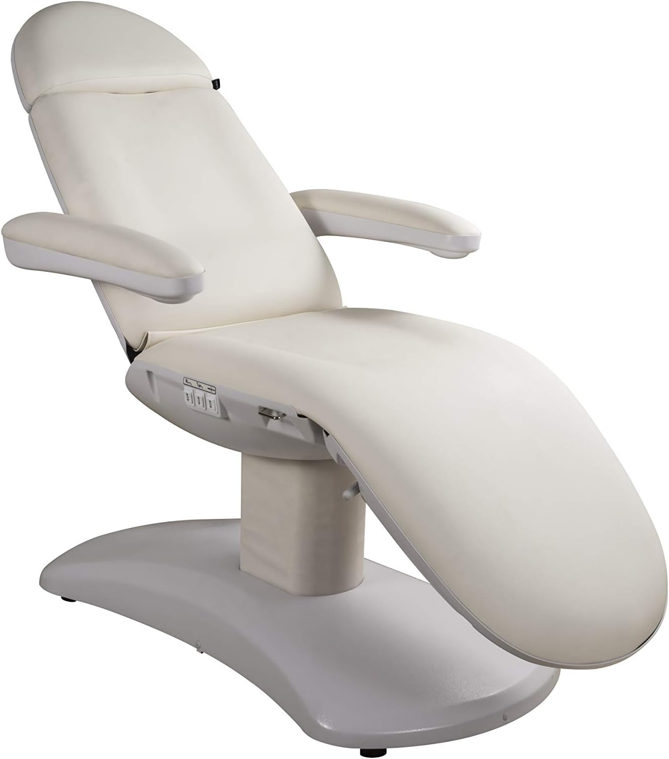 THE Minimalist Euro Design Facial Medi Spa Treatment Chair Bed - 2270 - by SOURCE ONE BEAUTY (White)