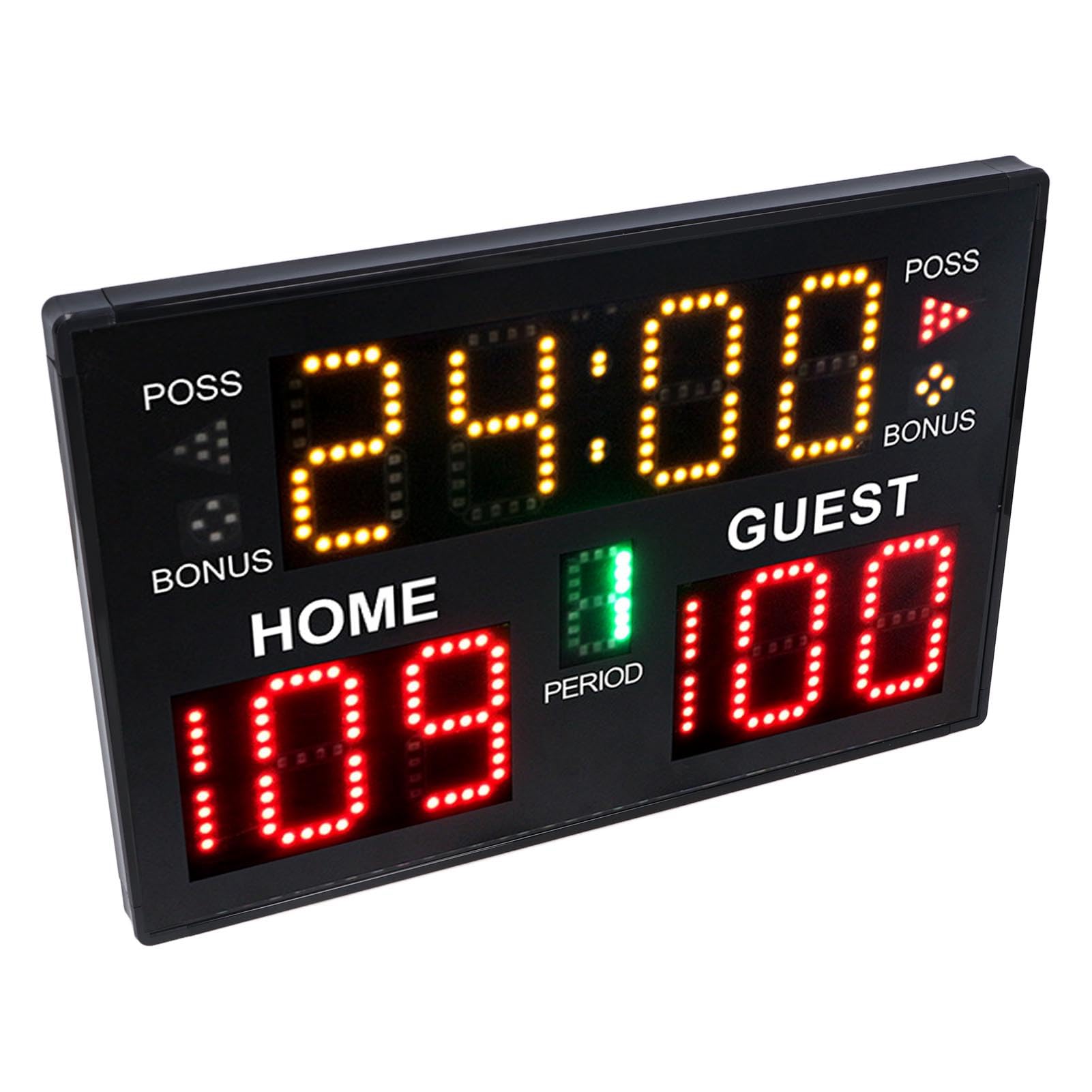 Tabellone Segnapunti Elettronico a LED a 11 Cifre con modalità Multiple per Allenamento, Basket, Wrestling, Pallavolo, Uso Interno