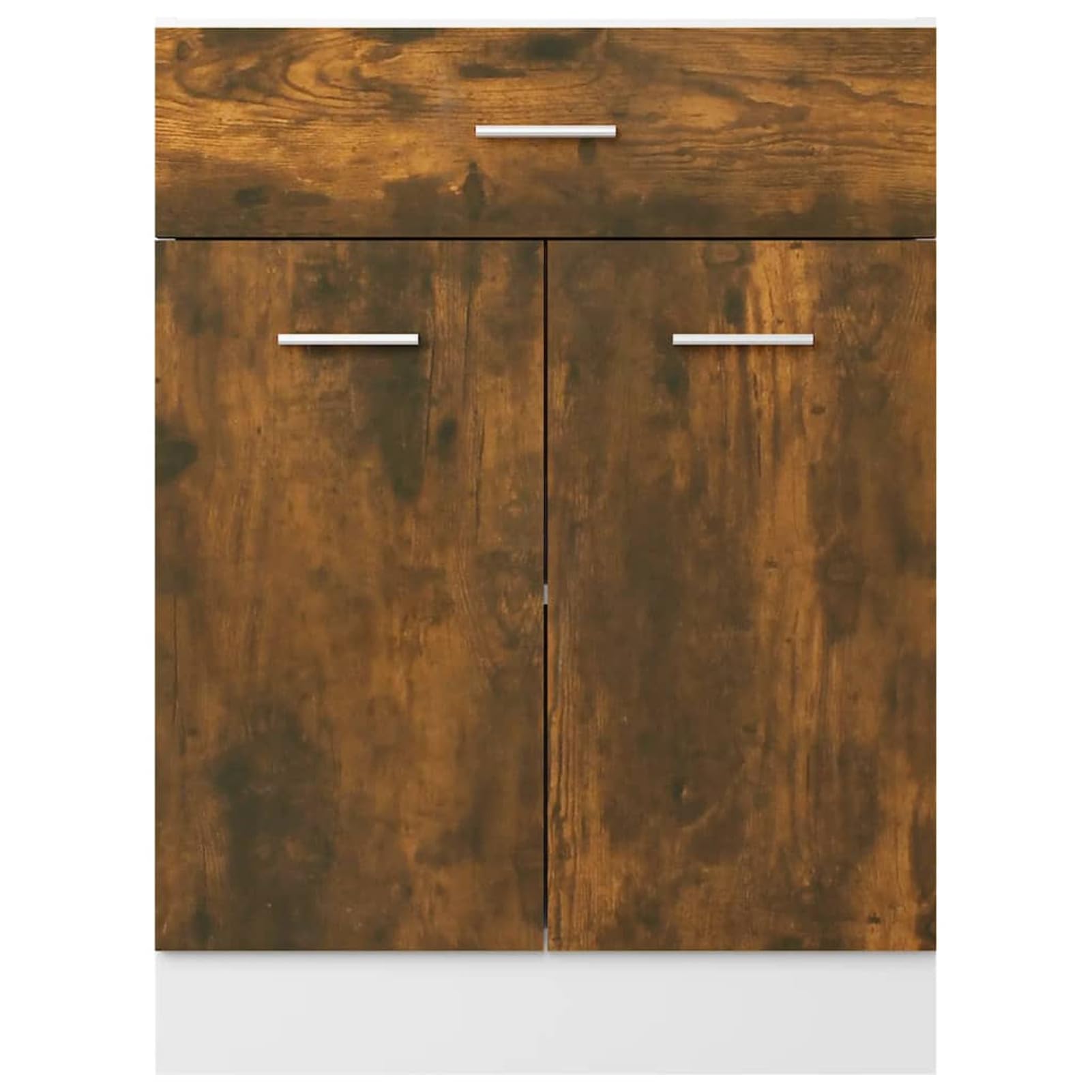 Unterschrank mit Schublade Räuchereiche 60x46x81,5 cm Küchenschrank, Küchenunterschrank, Unterschrank Küche, Küchenmöbel, Miniküche, Spülschrank