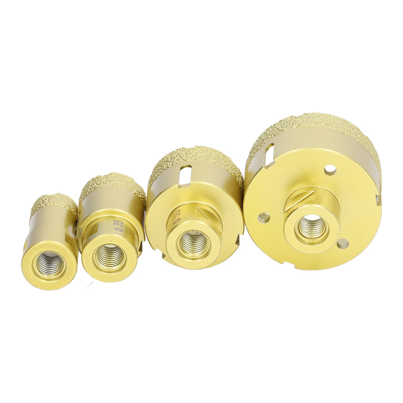 Zestaw diamentowych otwornic Mavaol Wiertła lutowane rdzeniowe 25 35 50 68 mm M14 do szklanego granitu ceramicznego