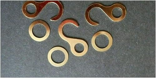 Cadena de reloj de cuco, ganchos y anillos grandes para 8 díaspeso, juego de 3 nuevos EE. UU