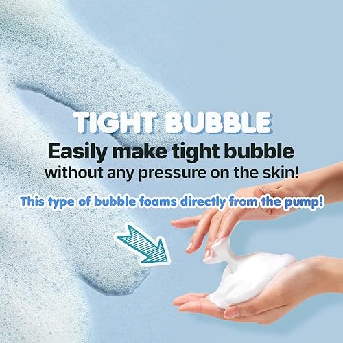 Miniatura 4 de EUNYUL Daily Care Pure Bubble Foam Cleanser 169 onzas líquidas cosméticos coreanos para el cuidado de la piel espuma de burbujas PH 55 con bomba de
