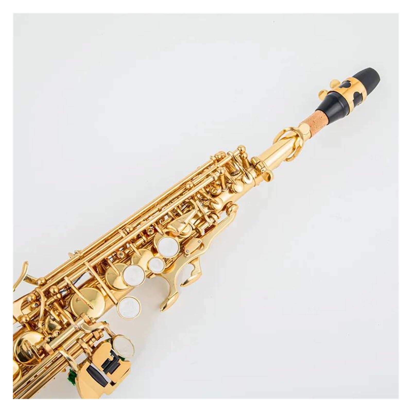 Amazon.co.jp: サックス ソプラノサックスシルバーリングゴールドキー