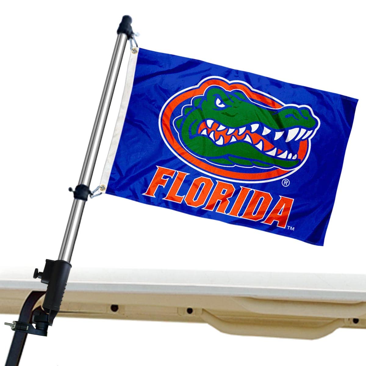 College Flags & Banners Co. Florida Gators Golf Cart Flag Pole and Holder Mounting Bracket