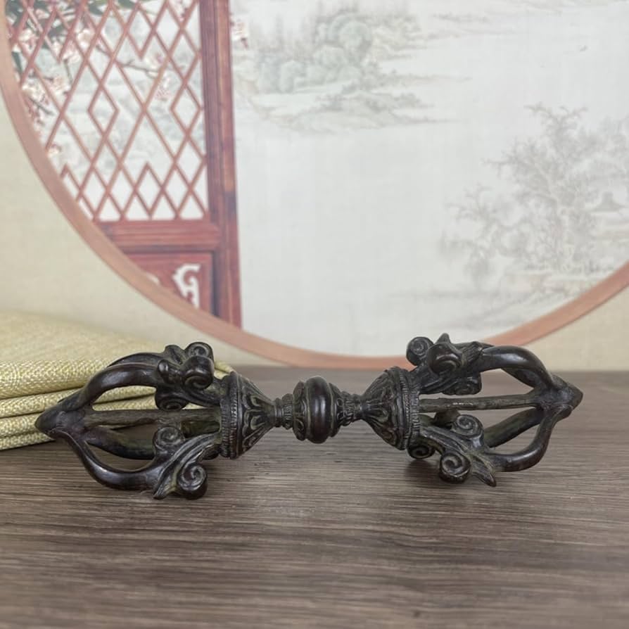 Amazon｜金剛杵（ヴァジュラ） 密教法具 五鈷杵 仏具 寺院用 チベット