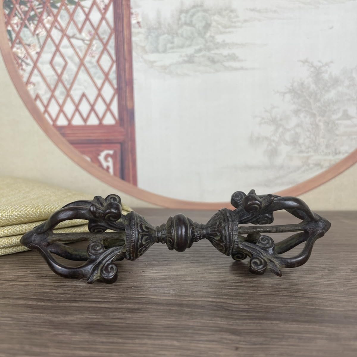 Amazon｜金剛杵（ヴァジュラ） 密教法具 五鈷杵 仏具 寺院用