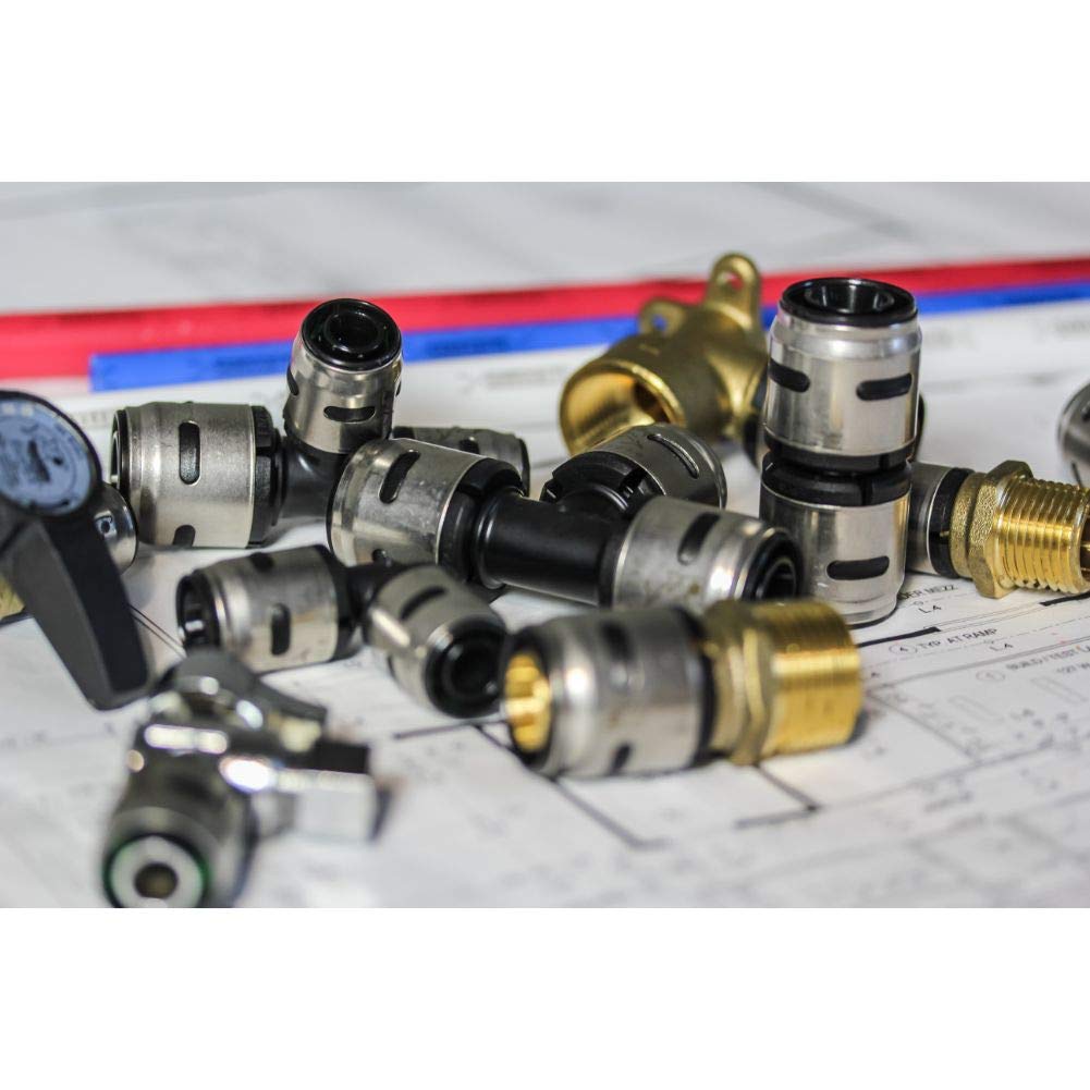 SharkBite 1 Inch EvoPEX Female Adapter, Push to Connect Plumbing Fitting, PEX, K094Z2