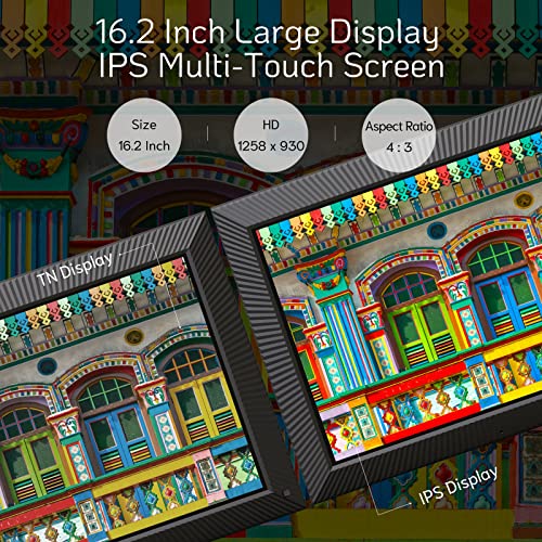 Nexfoto 16.2 Inch Extra Large Digital Picture Frame 32Gb With Remote Control, Wifi Digital Photo Frame With Ips Touch Screen, Easy To Share Photos Video Via App, Wall-Mountable, Gift For Grandparents #TOP2