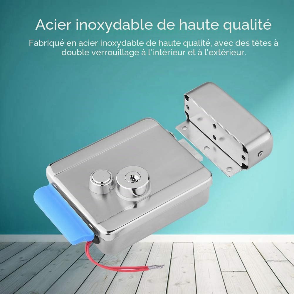 Serrure de Porte Électrique de Sécurité Q799 Kit de Contrôle d'Accès