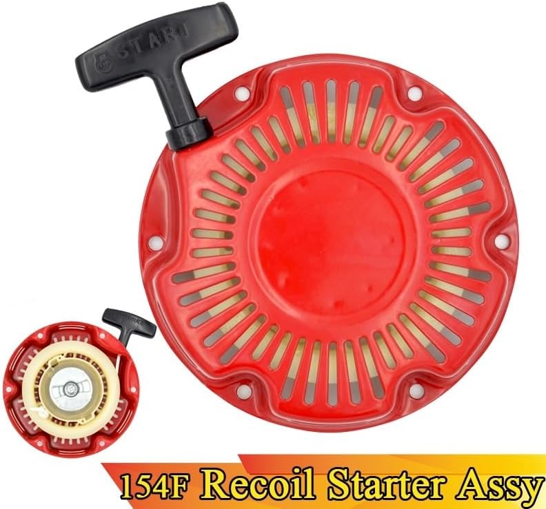 Gasoline Generator Engine 6 Holes Recoil Starter Assy Start Repair Part for 154 156 156F 2.5HP 3HP