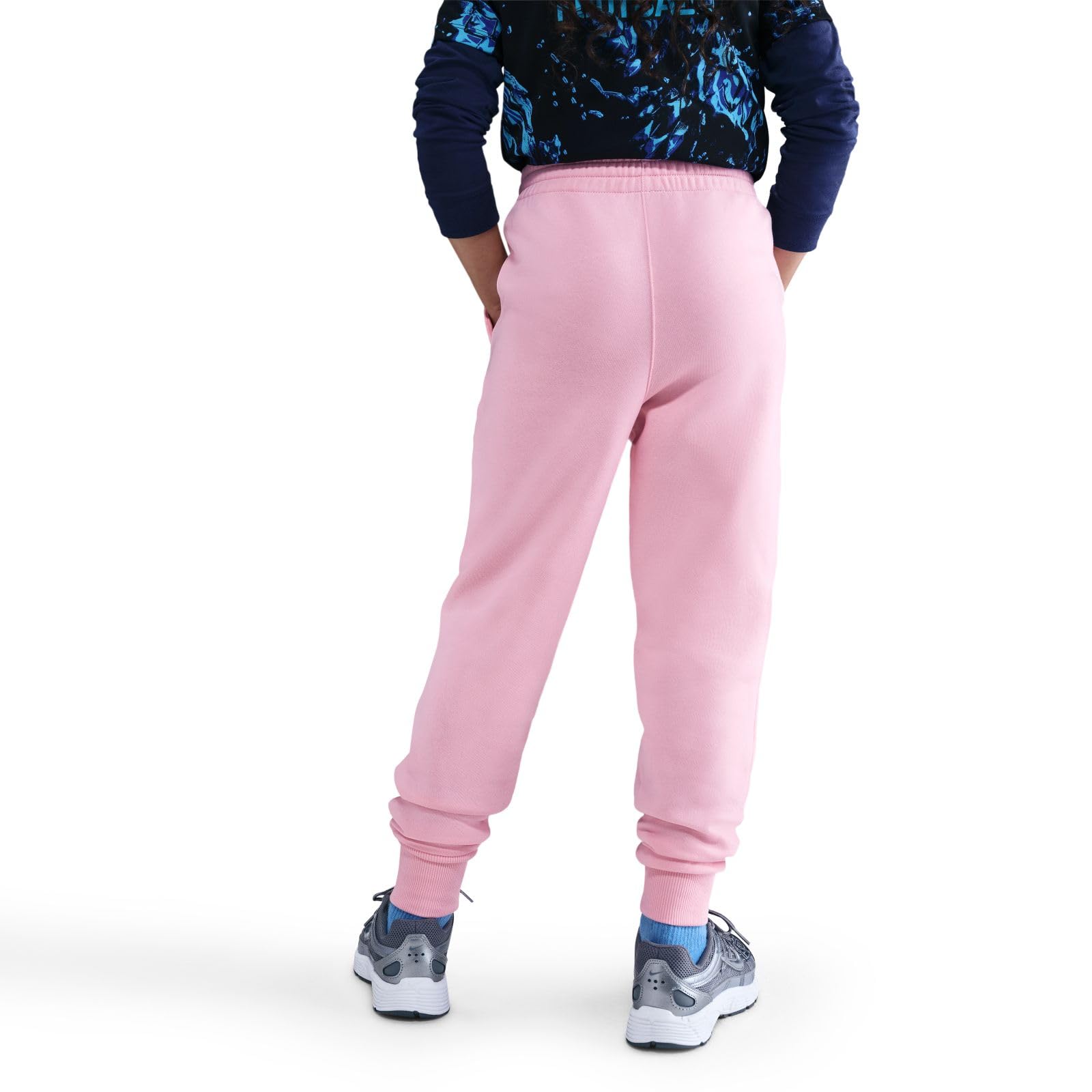 Nike Sportswear Club Fleece Passgenaue Hose mit hohem Taillenbund für ältere Kinder (Mädchen), FD2921