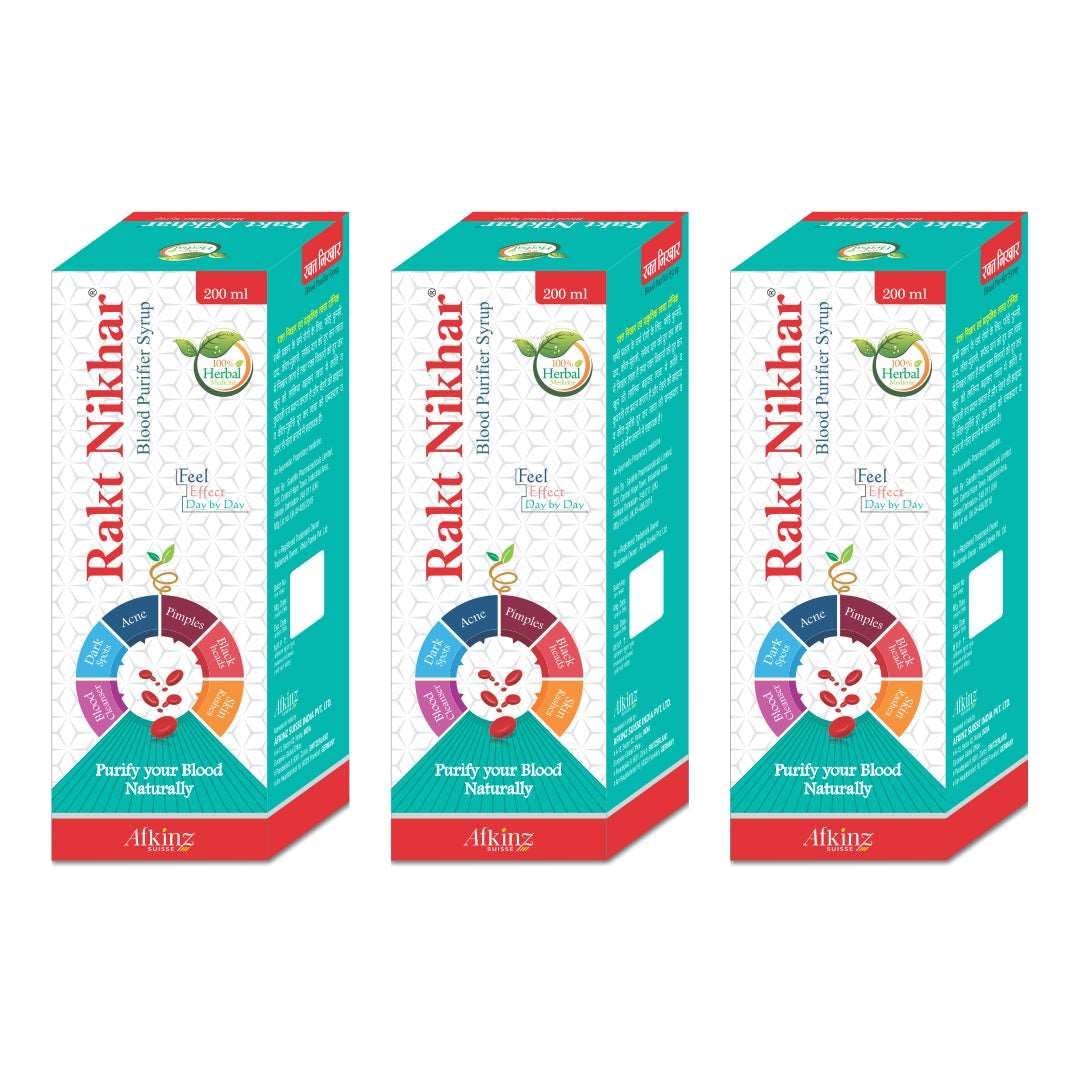 Rakt Nikhar Blood Purifier Syrup Herbal Wellness Blend: Nurturing Health with Traditional Ayurvedic Herbs-image-11