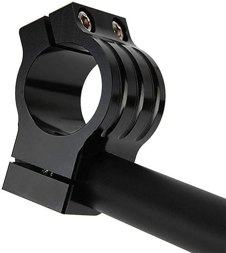 Miniatura 7 de Manillar de horquilla con clip para motocicleta compatible con Hon-da CB500 CB650 CB750 1969-1982 CBX CL77 MR250 SL350 CB450 CL450 CX500 GB500 GL500