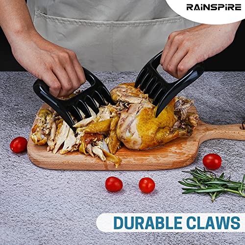 Rainspire Meat Claws For Shredding, Heavy Duty Bear Claws For Shredding Meat, Chicken Shredder Tool, Bear Paws Bbq Claws For Pulled Pork Barbecue Smoker Grill, Smoker Accessories Gifts For Men #TOP6