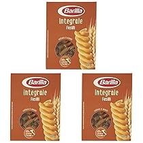 Barilla Pasta Fusilli Integrali, Pasta Corta Di Semola Integrale Di Grano Duro, Integrale, 500 g (Confezione da 3)