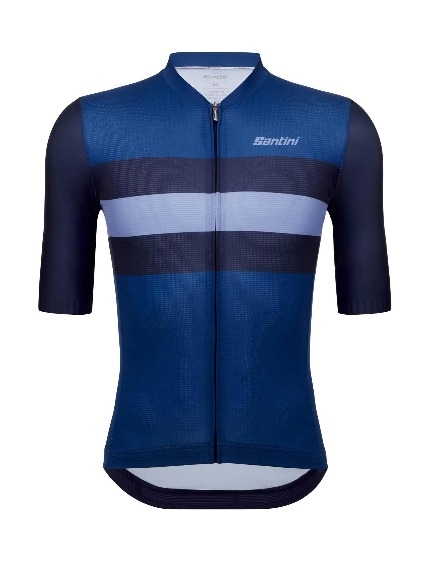 SantiniEco Sleek Bengal Short-Sleeve Jersey - Men's Blue Nautica, L