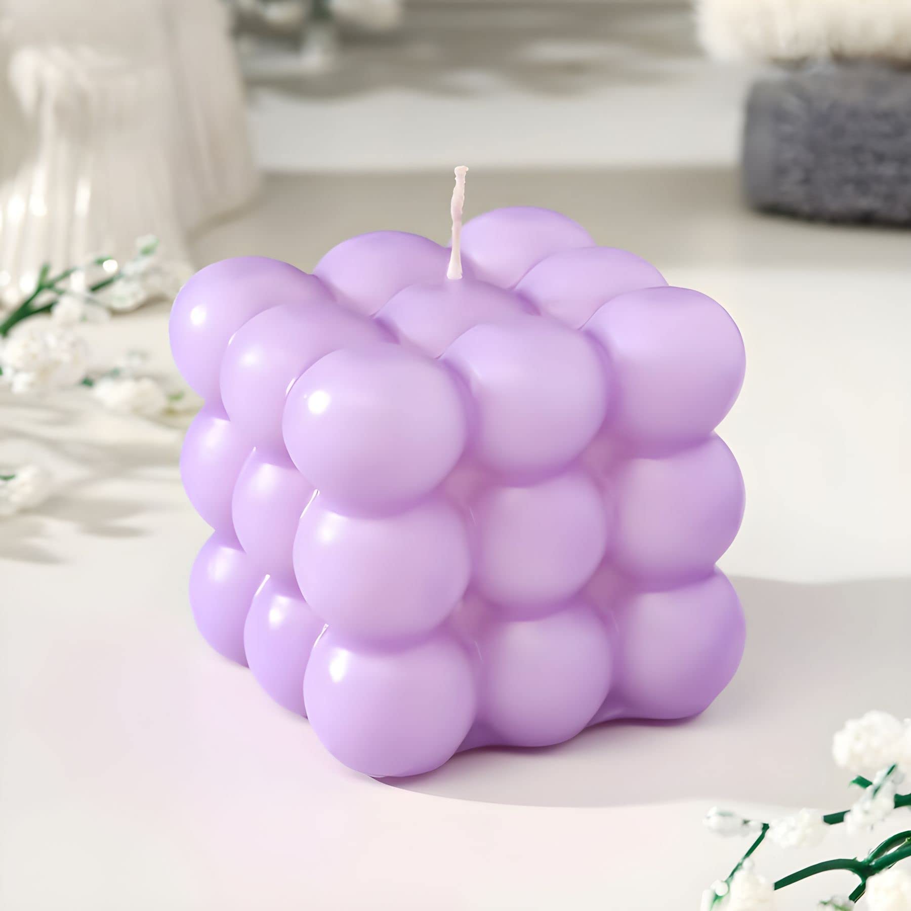 Siliconen gietvorm kaars - bubble