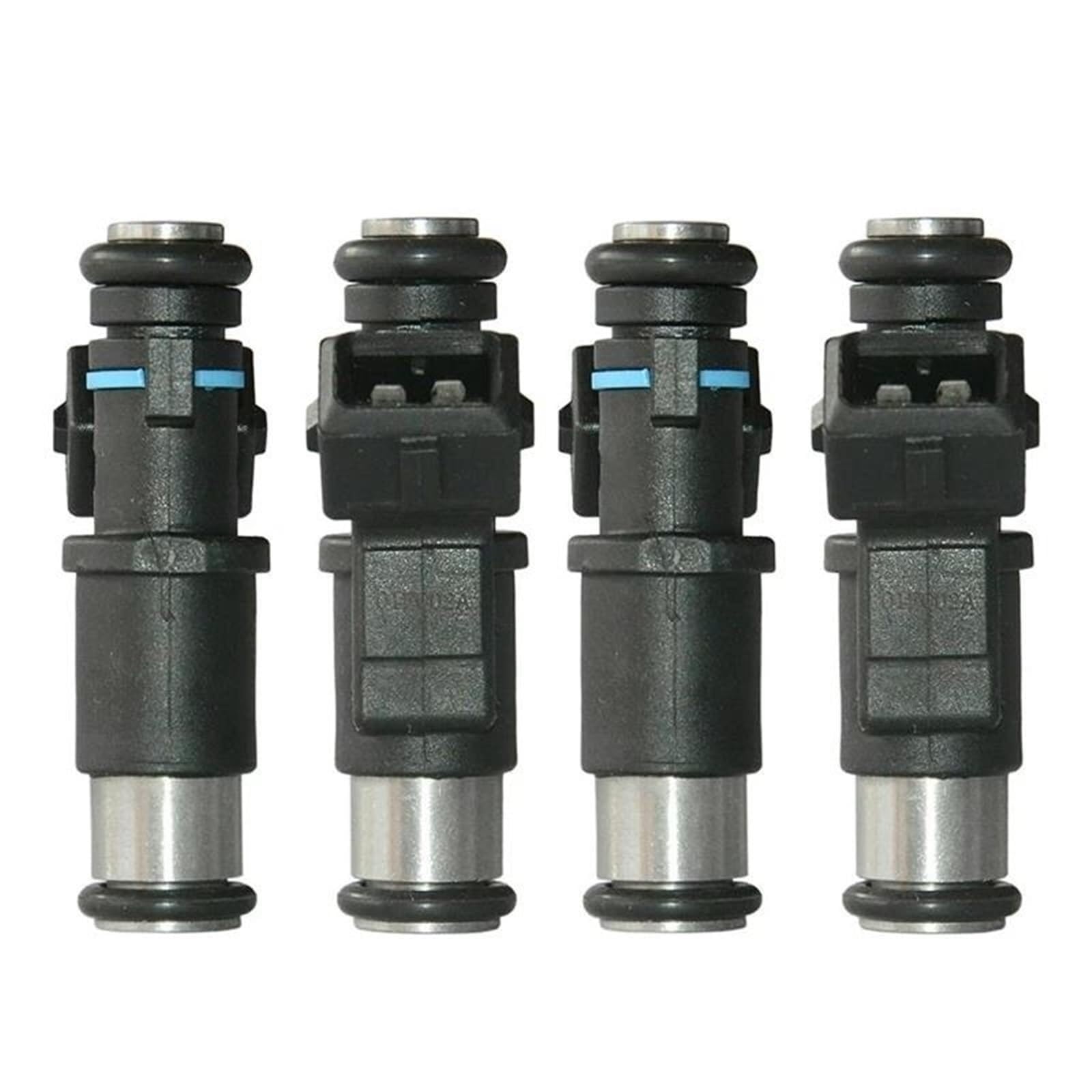 Inyector Diésel Inyector de Combustible Compatible con Peugeot Para 106 206 306 Para Partner 0280156357 1984E0 01F002A 348001 4 piezas