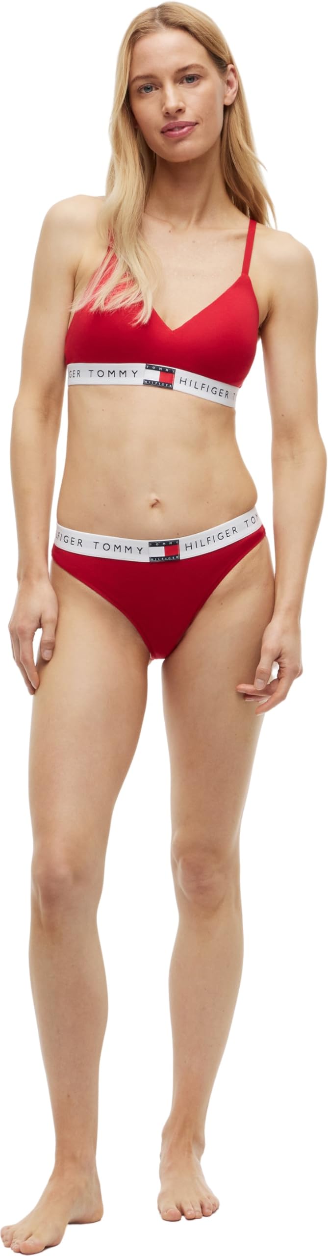 Tommy Hilfiger Damen Bralette Lift Verstellbare Träger