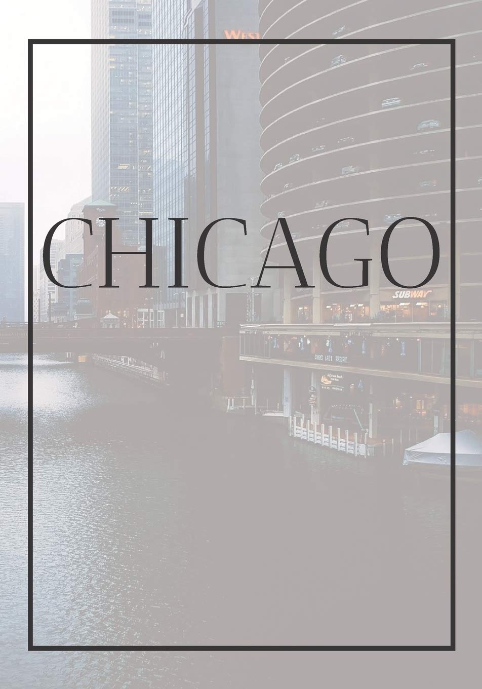 Chicago: A decorative book for coffee tables, end tables, bookshelves and interior design styling: Stack America city books to add decor to any room. ... home or as a modern home decoration gift.: 4