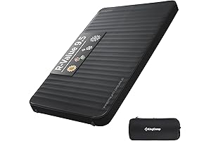 KingCamp Luxury 3D Double Self-Inflating Sleeping Pad: Adventure's Comfort Companion