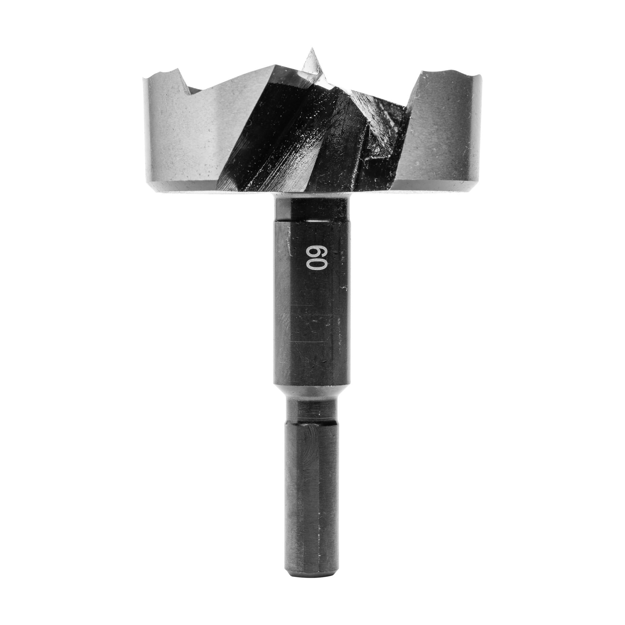 ENT 40060 Brocas tipo Forstner "Wave cutter", Diámetro (D) 60 mm, NL 60 mm, GL 90 mm, S 10 mm, SL 30 mm