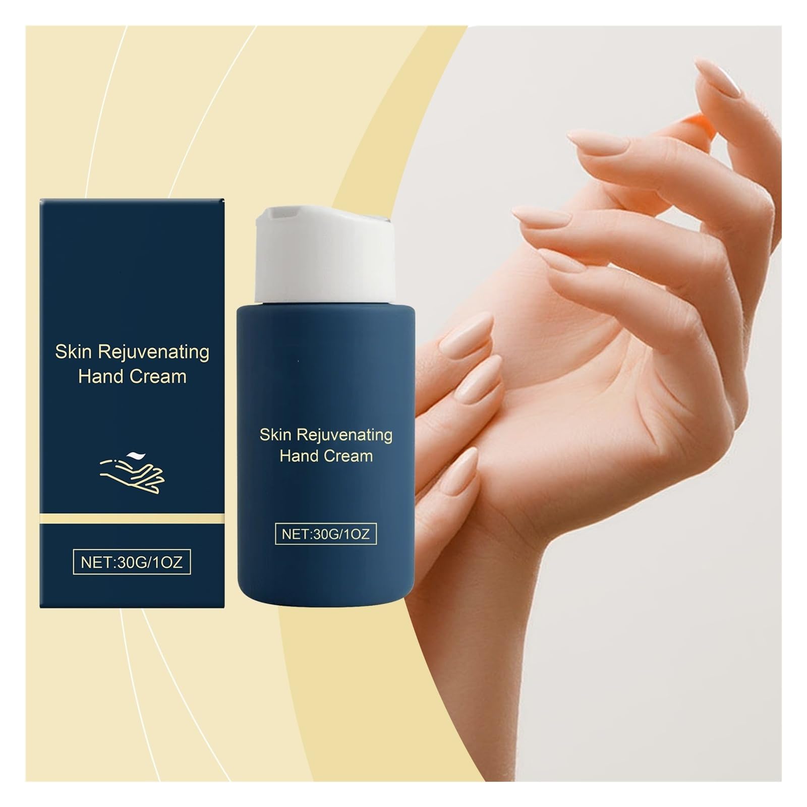 Crema Mani Nutriente Delicata E Tenera30g | Migliora la pelle secca e pulita(3pcs)