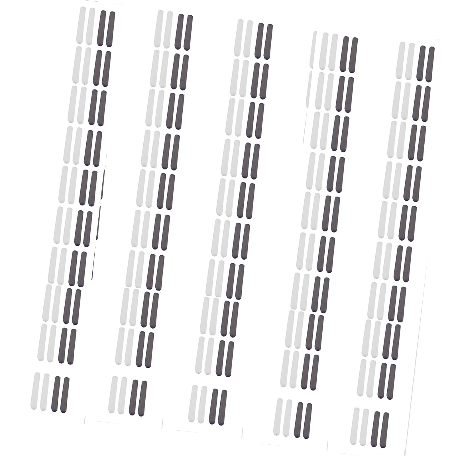 Jazuaiao 50Pcs Forehead Sweat Pad Adhesive Hat Liner Inserts Absorbing Strips for Running Caps Shirt Collars Absorbing Forehead Strips