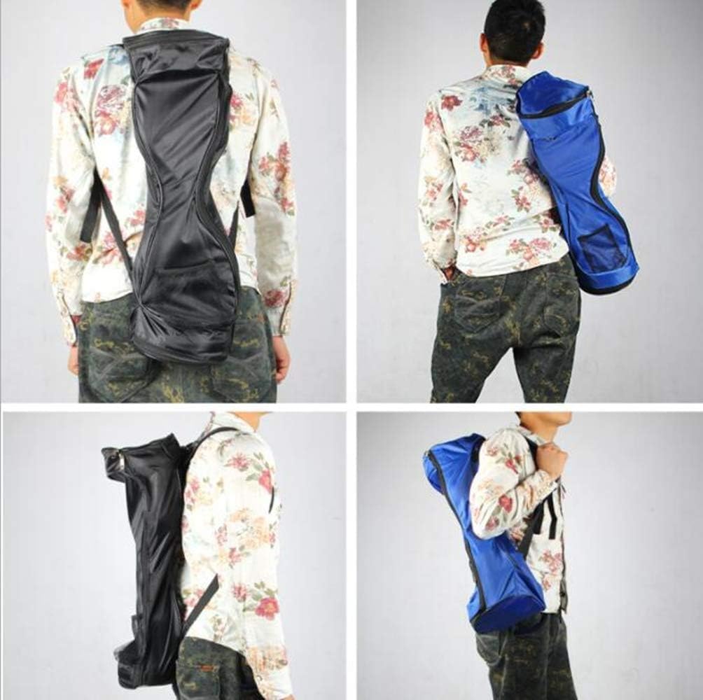 Bolsa De Hoverboard Impermeable Mochila De Transporte De Tablero Inteligente De Dos Ruedas Y Bolso De Mano Bolsa De Transporte De Scooter Eléctrico con Correas De, Black Just Portable, 8 Inch