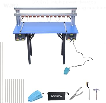 Hot Knife Cutting Tool Kit 1500W High Power, Six Head Blade Slotting Machine Nickel - Chromium Alloy Hot Wire Rapid Heating Temperature Adjustable 1022F Suitable for EPS, XPS, EVA, Foam