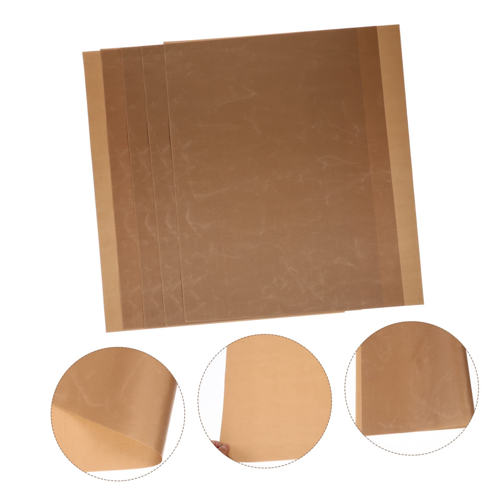 DOITOOL 4 Sätze Wiederverwendbare Polymer Clay Backmatte rutschfeste Knetematte Für DIY Bastelarbeiten Zum Backen Und Gestalten Mit Modelliermasse 4 Stück * 4