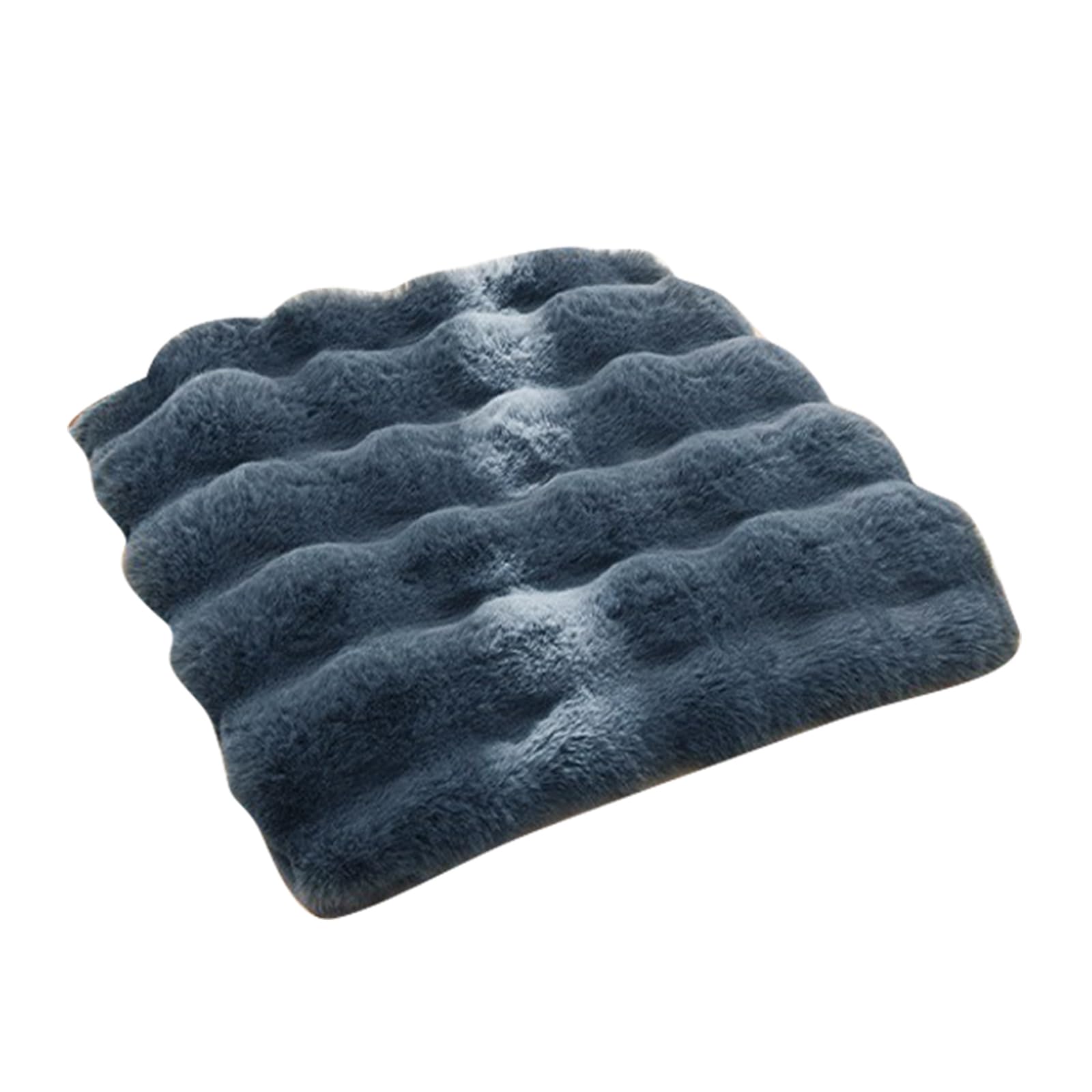 SVFOEBJM Plushes Rabbits Chair Seats Pad With NonSlip Bottom Thickened Warm Seats Cushions For Comfort And Ergonomic