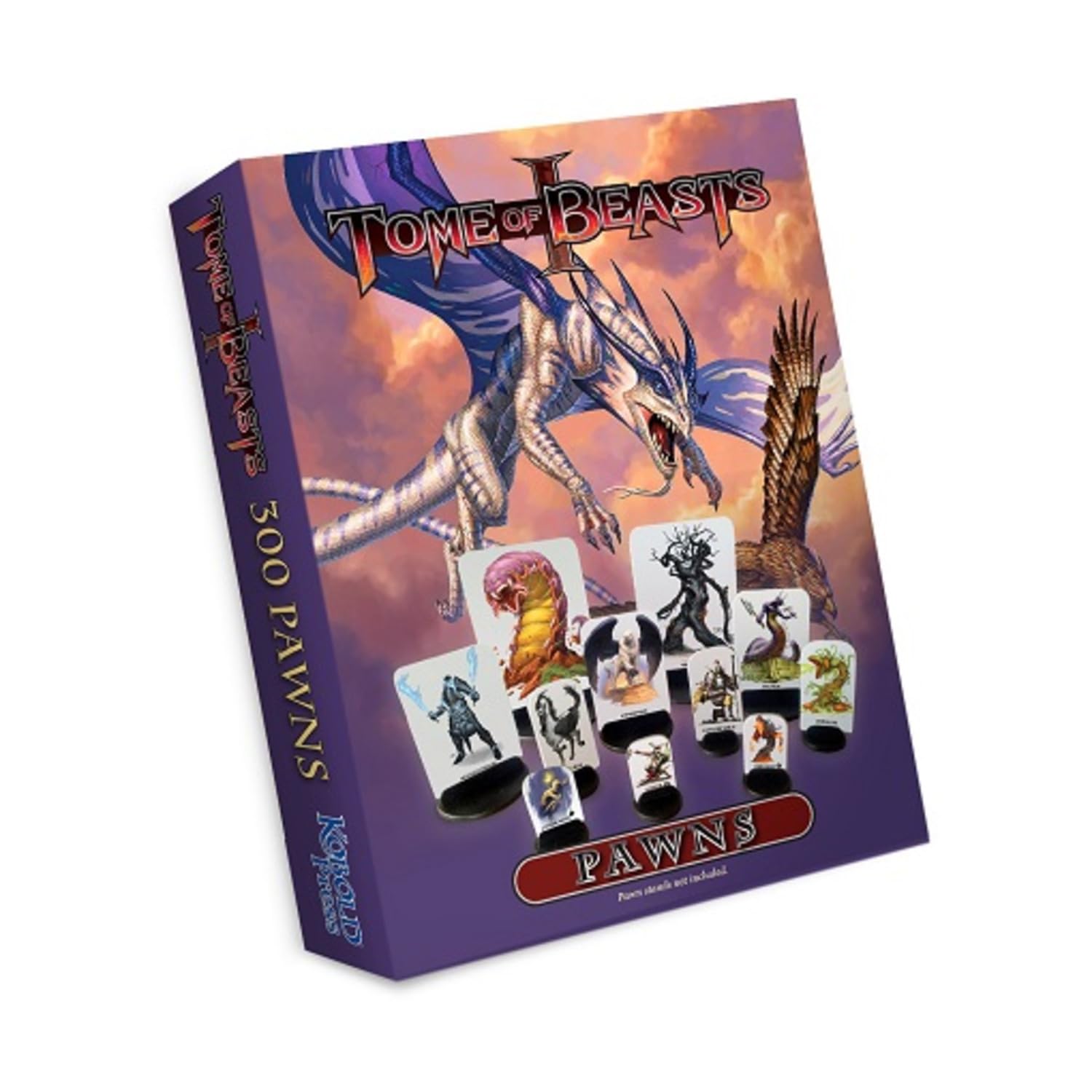 Kobold Press 5th Edition Pawns: Tome of Beasts 1 (300 Count, 2023 Edition, Fantasy, Teen, Adult)