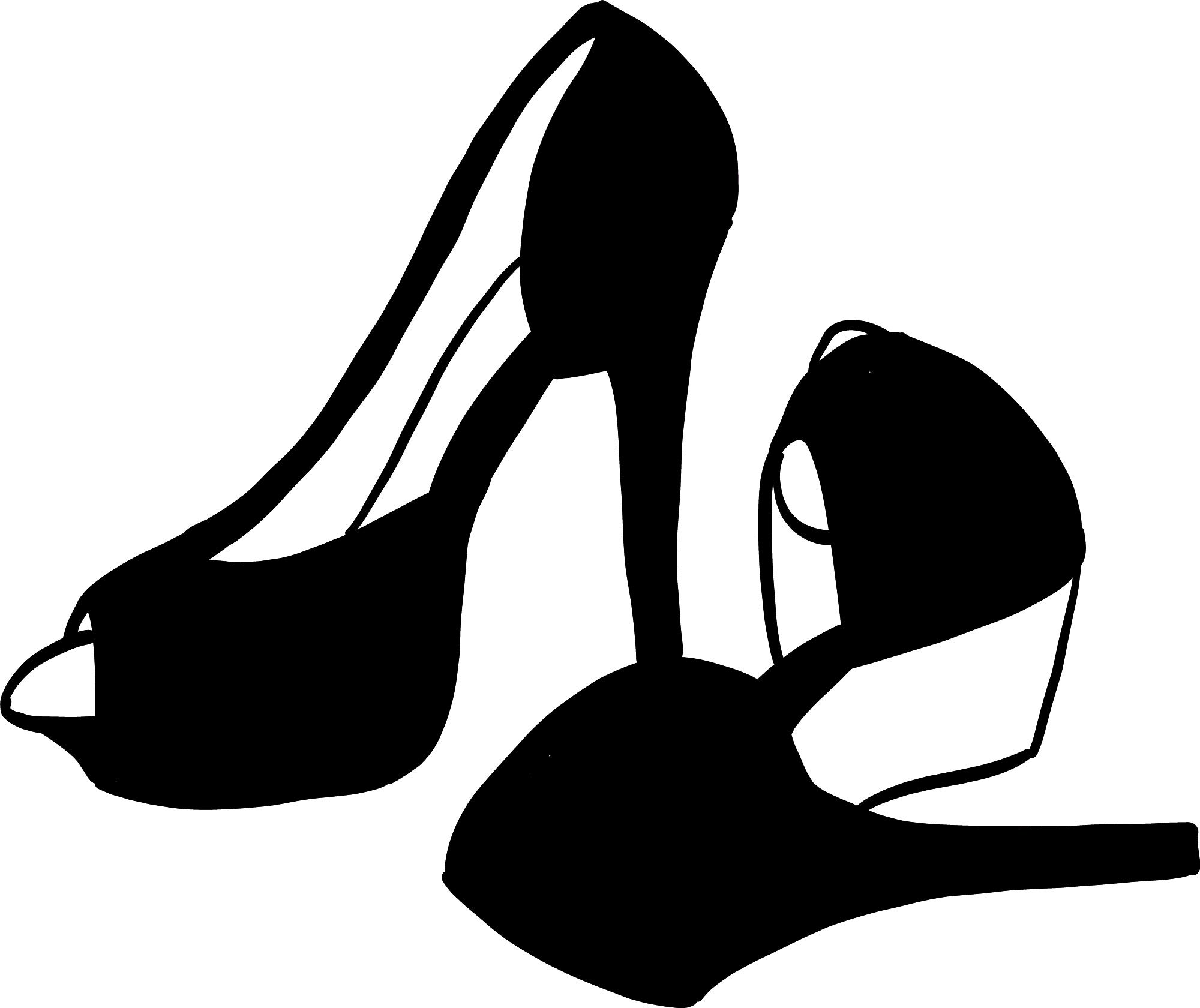 hBARSCIHigh Heels Vinyl Decal - 5" - Die-Cut Sticker - for Cars, Trucks, Windows, Laptops, Tablets 3.0 mil Thick Vinyl - Black