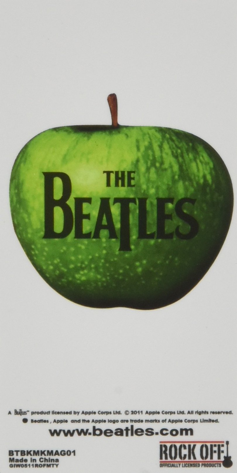 Beatles - Bookmark White Iconic Image (in One Size
