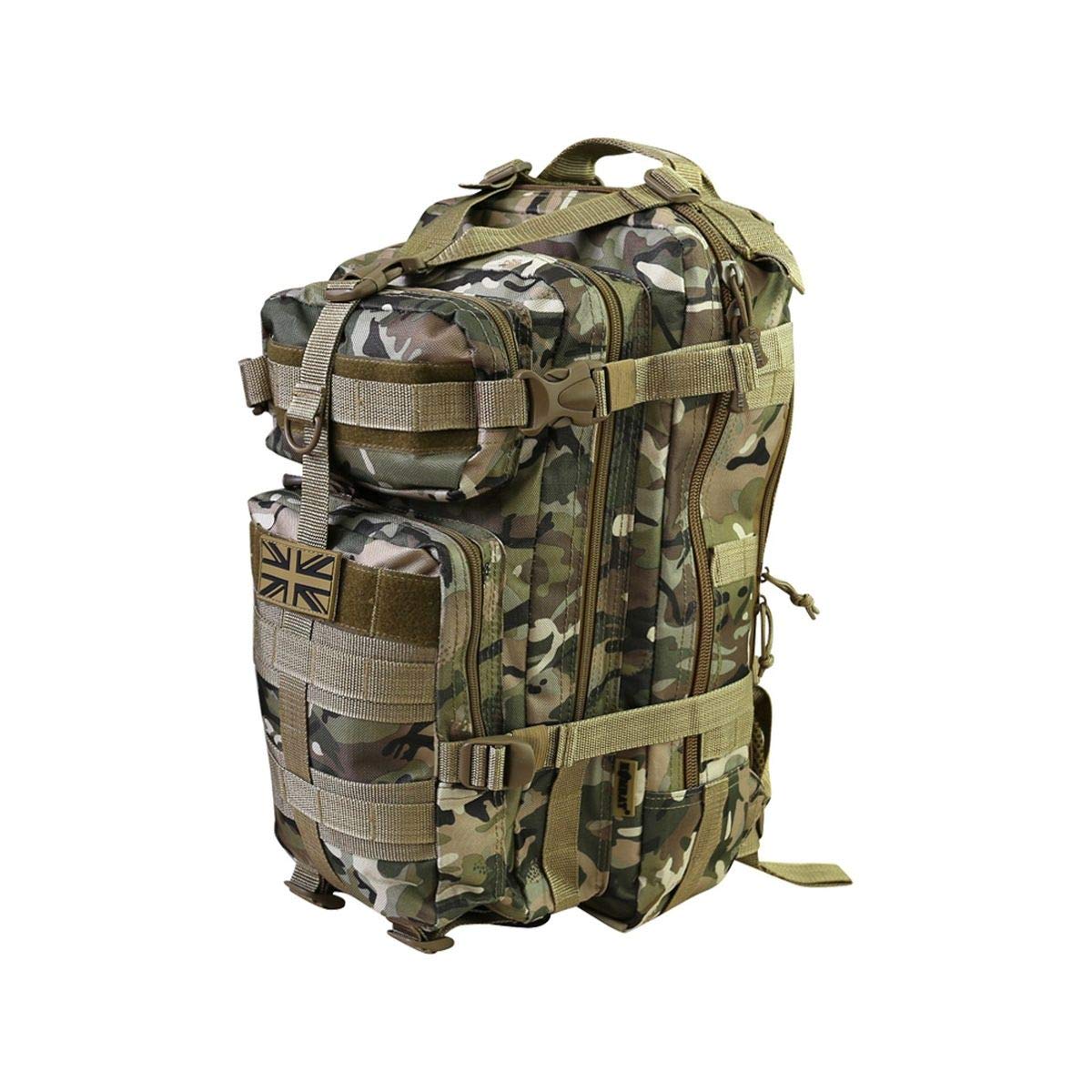 Kombat UK Stealth Pack Rucksack 25L Litre Bag MOLLE Hunting Shooting BTP Camo