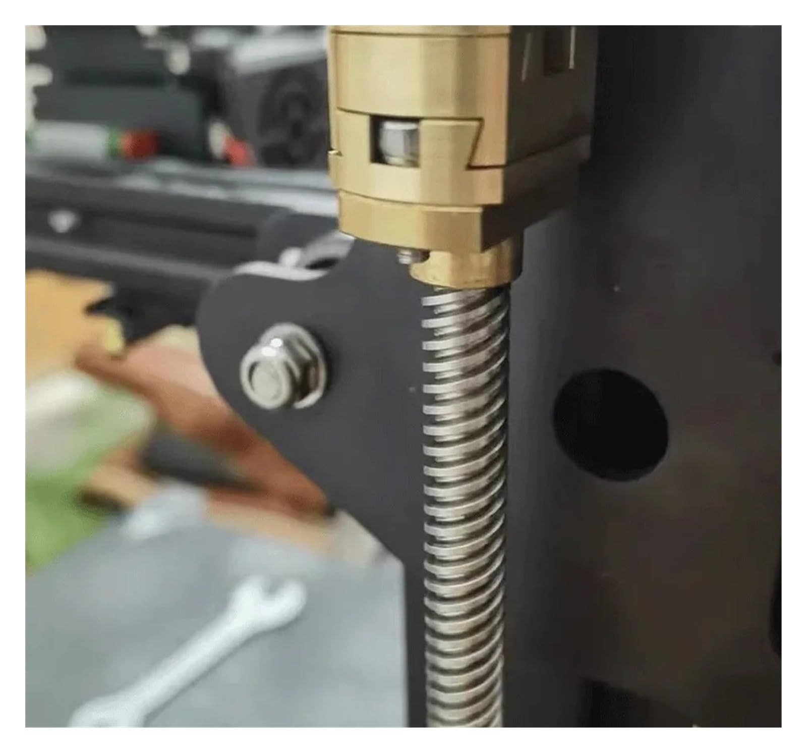 1/2/4 stücke 18mm Oldham Kupplung Ender 3 V2 CR10 Pro T8 Schraube Koppler Z-Achse 8mm Messing Blei Schraube Heißer Bett for 3D Drucker Teile(4pcs)