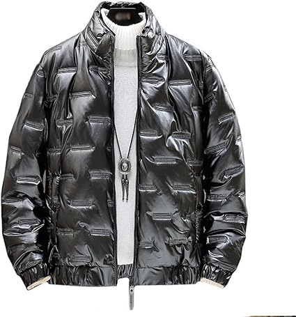 Chaquetas Invierno Chaqueta Abajo Chaqueta For Hombre Chaqueta Cálida Puffer Abrigo De Invierno De Invierno For Hombres Outerwear Invierno (Color : Gris, tamaño : 2XL) : Moda