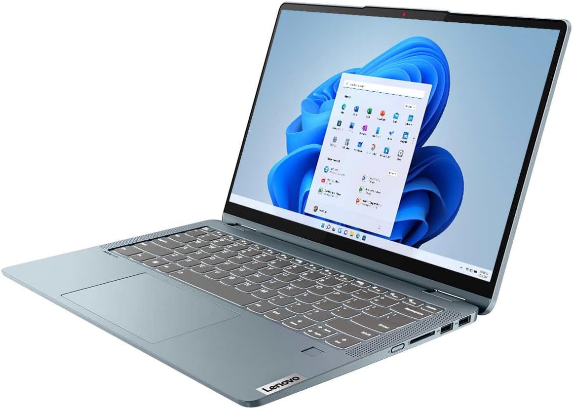 Lenovo 2023 Laptop | IdeaPad Flex 7 | 14″ 2240 x 1400 Touchscreen LED-Backlit | Intel Core i7-1355U 10-Core | 16GB LPDDR4 | 1TB SSD | Windows 11 Home | Wi-Fi 6E – Bluetooth 5.1 – Backlit KB – Blue Lenovo 2023 Laptop | IdeaPad Flex 7 | 14″ 2240 x 1400 Touchscreen LED-Backlit | Intel Core i7-1355U 10-Core | 16GB LPDDR4 | 1TB SSD | Windows 11 Home | Wi-Fi 6E – Bluetooth 5.1 – Backlit KB – Blue